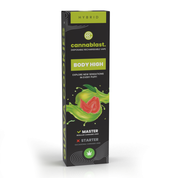 Buy Cannablast Body High Guava Cookies Vape – 1ml Master Online